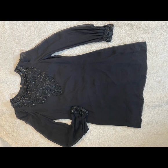 French Connection Beaded Mini-Dress “Rebecca” NWOT - Picture 7 of 11